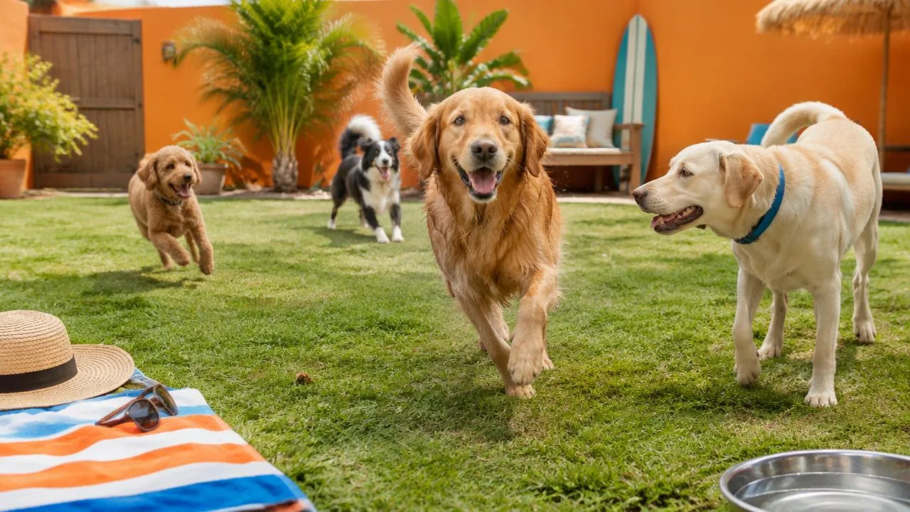 Levar cachorro para a praia: cães bem cuidados no Incas Pet Creche e Hotel, em Mogi das Cruzes